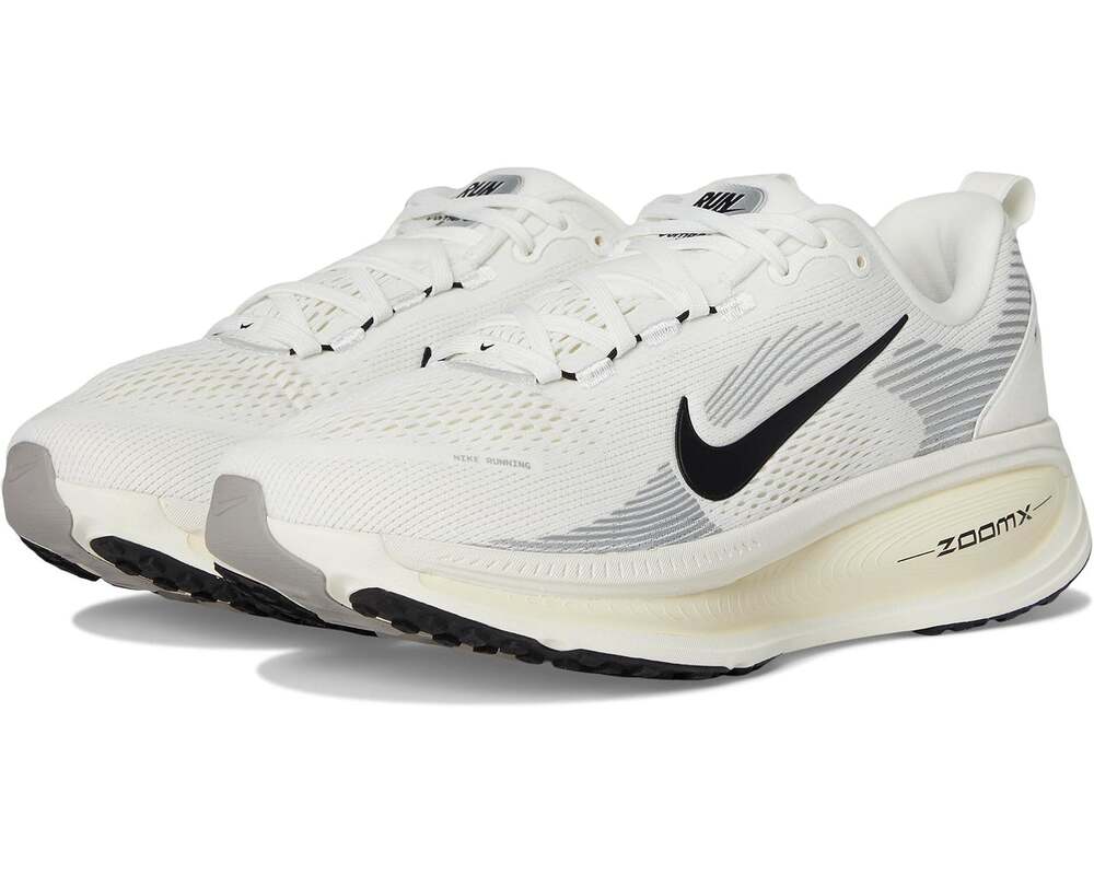 Nike Womens Vomero 18 Running Shoes Size 8 EU 39 White Black Athletic NIB